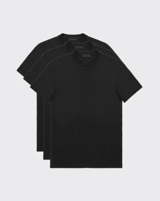 Balení tří bavlněných triček z jersey