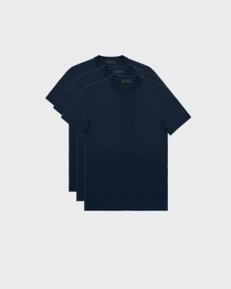 Balení tří bavlněných triček z jersey