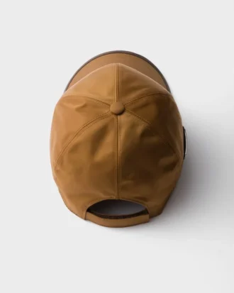 Baseballová čepice z materiálu Re-Nylon a kůže Baseballová čepice z materiálu Re-Nylon a kůže