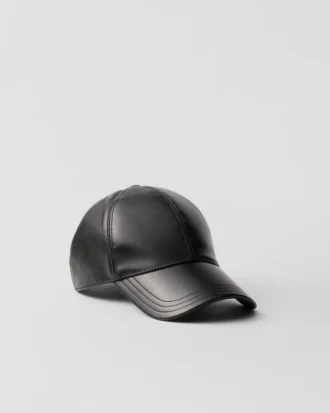 Baseballová čepice z nappa kůže Baseballová čepice z nappa kůže