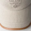 Baseballová čepice ze směsi lnu Baseballová čepice ze směsi lnu