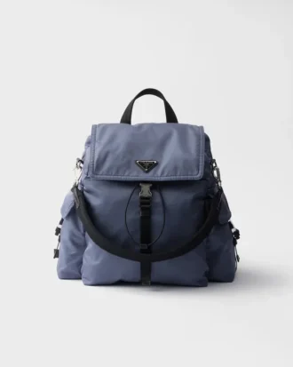 Batoh Prada Explore z materiálu Re-Nylon a kůže