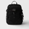 Batoh Prada Speedrock z materiálu Re-Nylon a kůže