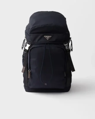 Batoh Prada Speedrock z materiálu Re-Nylon a kůže