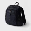 Batoh Prada Speedrock z materiálu Re-Nylon a kůže Batoh Prada Speedrock z materiálu Re-Nylon a kůže