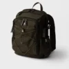 Batoh Prada Speedrock z materiálu Re-Nylon a kůže