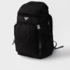 Batoh Prada Speedrock z materiálu Re-Nylon a kůže
