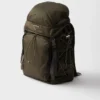 Batoh Prada Speedrock z materiálu Re-Nylon a kůže