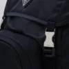 Batoh z materiálu Re-Nylon a kůže Saffiano Batoh z materiálu Re-Nylon a kůže Saffiano