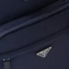 Batoh z materiálu Re-Nylon a kůže Saffiano Batoh z materiálu Re-Nylon a kůže Saffiano