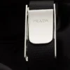 Batoh z materiálu Re-Nylon a kůže Saffiano Batoh z materiálu Re-Nylon a kůže Saffiano