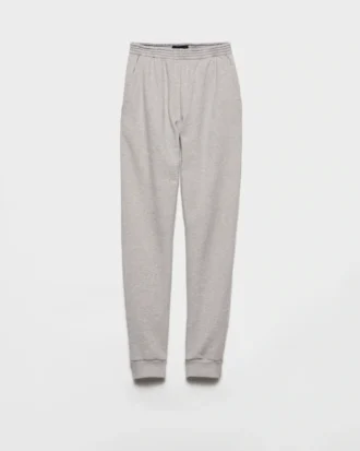 Bavlněné fleecové joggery