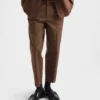 Bavlněné gabardénové kalhoty Bavlněné gabardénové kalhoty