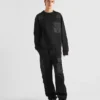 Bavlněná mikina s detaily z materiálu Re-Nylon Bavlněná mikina s detaily z materiálu Re-Nylon