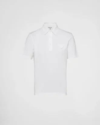 Bavlněné polo tričko s krátkými rukávy