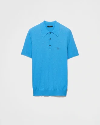 Bavlněné polo tričko s krátkými rukávy