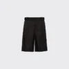 Bermudy z gabardínu Re-Nylon