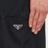 Bermudy z gabardínu Re-Nylon