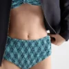 Bikiny s kostkovaným potiskem Bikiny s kostkovaným potiskem