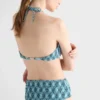Bikiny s kostkovaným potiskem Bikiny s kostkovaným potiskem