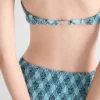 Bikiny s kostkovaným potiskem Bikiny s kostkovaným potiskem