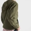 Bunda s kapucí z technické tkaniny Bunda s kapucí z technické tkaniny