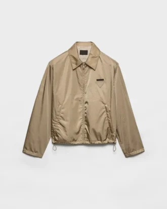 Bunda typu blouson s zipem z materiálu Re-Nylon
