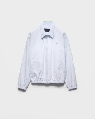Bunda typu blouson z chambray