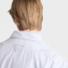Bunda typu blouson z chambray Bunda typu blouson z chambray
