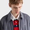 Bunda typu blouson z technické bavlny se zipem Bunda typu blouson z technické bavlny se zipem