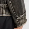 Bunda z nappa kůže a ovčí kůže Bunda z nappa kůže a ovčí kůže