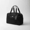 Cestovní taška z materiálu Re-Nylon a kůže Saffiano Cestovní taška z materiálu Re-Nylon a kůže Saffiano