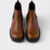 Chelsea boty z ražené kůže Chelsea boty z ražené kůže
