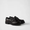 Chocolate mokasíny z broušené kůže