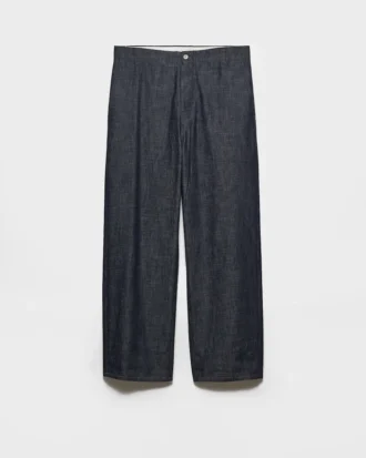 Džíny z nebarveného denimu