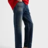 Džíny z vypraného denimu s pěti kapsami Džíny z vypraného denimu s pěti kapsami