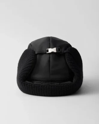 Čepice Trapper z materiálu Re-Nylon a vlny