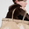 Extra velká kožená kabelka Prada Bonnie Extra velká kožená kabelka Prada Bonnie