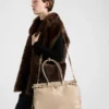 Extra velká kožená kabelka Prada Bonnie Extra velká kožená kabelka Prada Bonnie