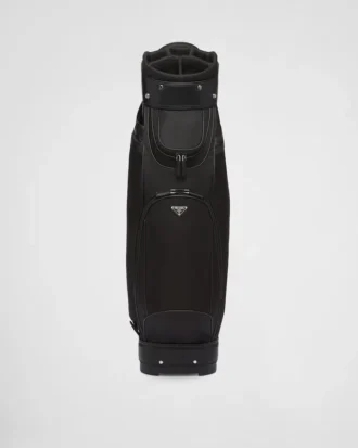 Golfová taška z materiálu Re-Nylon a Saffiano