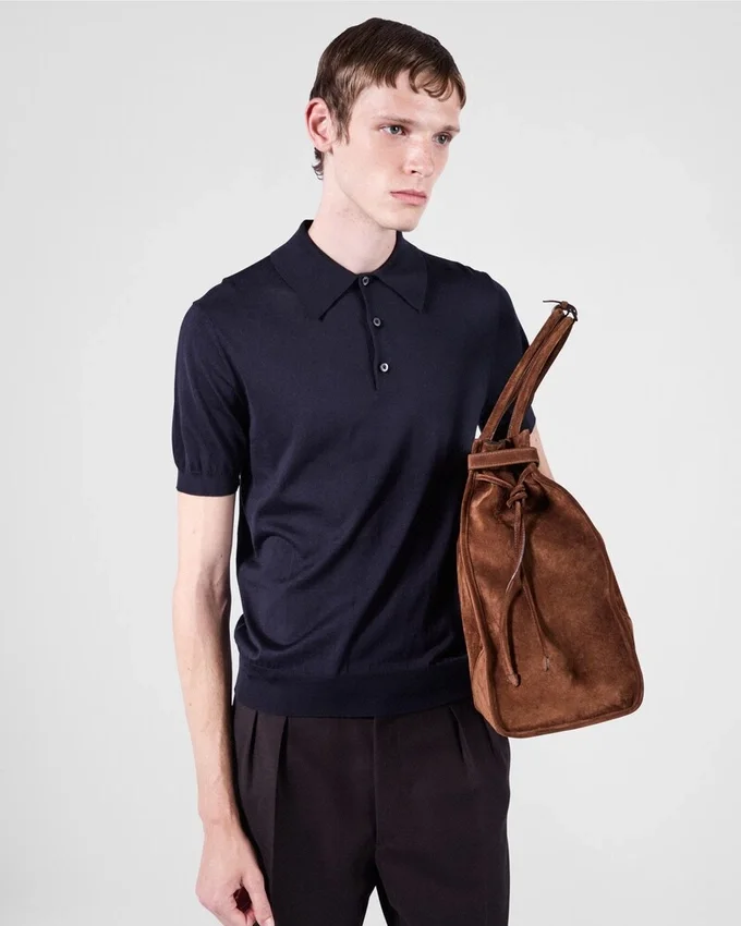 Hedvábné polo tričko Hedvábné polo tričko