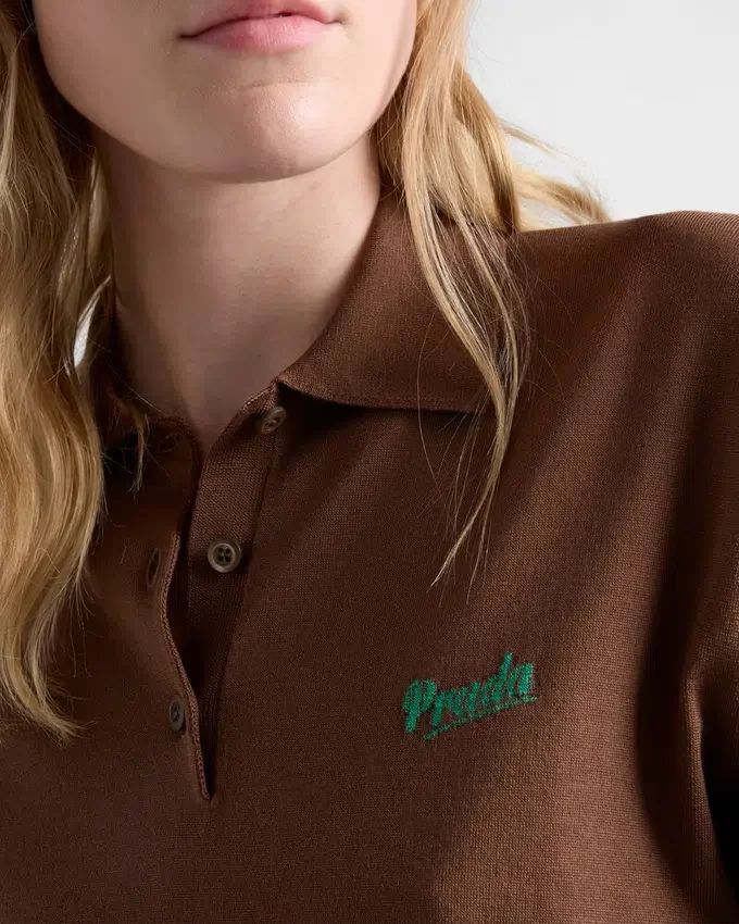 Hedvábné polo tričko Hedvábné polo tričko
