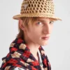 Háčkovaný klobouk Fedora Háčkovaný klobouk Fedora