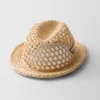 Háčkovaný klobouk Fedora Háčkovaný klobouk Fedora