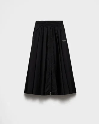 Široká sukně z materiálu Re-Nylon Široká sukně z materiálu Re-Nylon