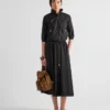 Široká sukně z materiálu Re-Nylon Široká sukně z materiálu Re-Nylon