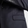 Jednořadý oblek z kašmíru a vlny