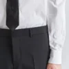 Jednořadý oblek z vlny a mohéru Jednořadý oblek z vlny a mohéru