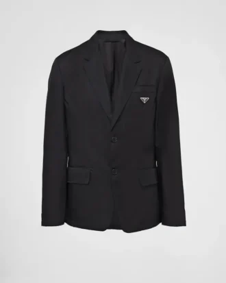 Jednořadé sako z materiálu Re-Nylon Jednořadé sako z materiálu Re-Nylon