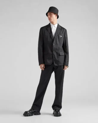 Jednořadé sako z materiálu Re-Nylon Jednořadé sako z materiálu Re-Nylon